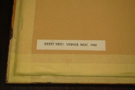 (P-1116) Viiralt, trükirepro Eesti neiu