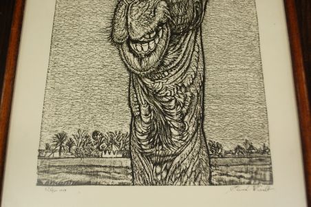 (P-1119) Viiralt, trükirepro Kaameli pea