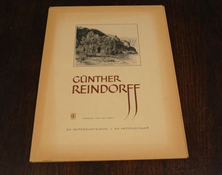 (L-766) Günther Reindorff, mapp reprodega