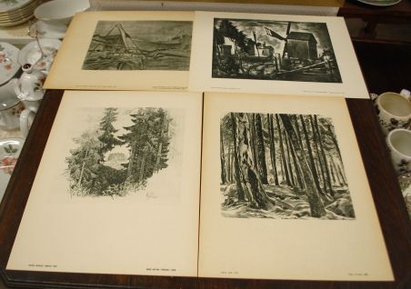 (L-766) Günther Reindorff, mapp reprodega