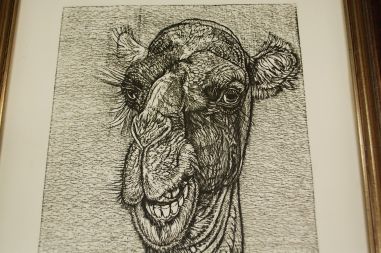 (P-1122) Viiralt, trükirepro Kaameli pea