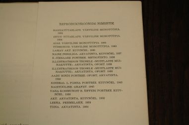 (L-767) Aino Bach, mapp graafiliste lehtedega