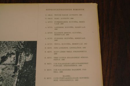 (L-768) Tallinn ja meri,  mapp reprodega