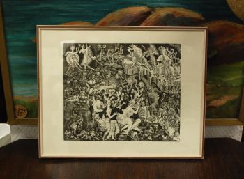 (P-1124) Viiralt, trükirepro Kabaree