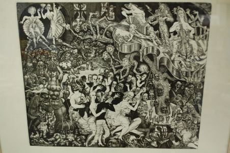 (P-1124) Viiralt, trükirepro Kabaree