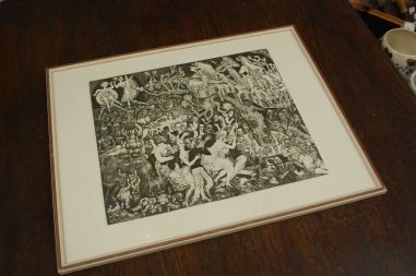 (P-1124) Viiralt, trükirepro Kabaree