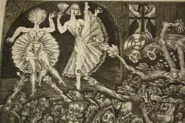 (P-1124) Viiralt, trükirepro Kabaree