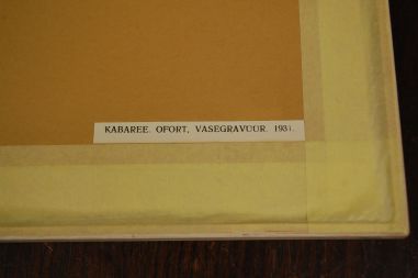 (P-1124) Viiralt, trükirepro Kabaree