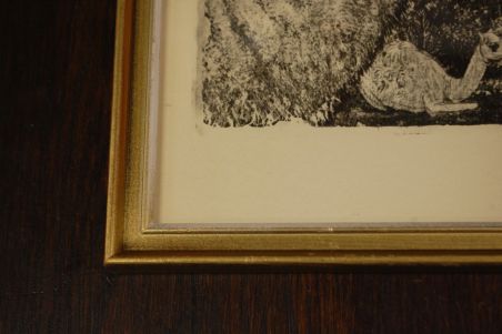 (P-1126) Viiralt, trükirepro Berberi tüdruk kaameliga