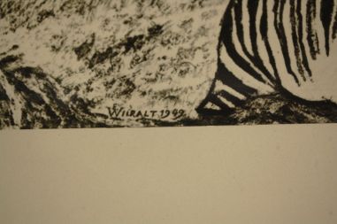 (P-1127) Viiralt, trükirepro Okaapid