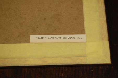 (P-1127) Viiralt, trükirepro Okaapid