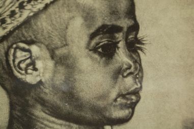 (P-1128) Viiralt, trükirepro Noor araablane