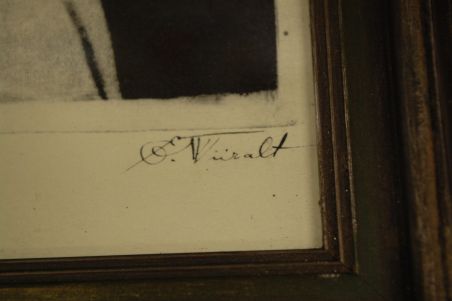 (P-1128) Viiralt, trükirepro Noor araablane