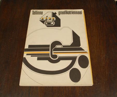(L-777) Tallinna IV Graafikatriennaal, mapp reprodega