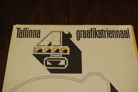 (L-777) Tallinna IV Graafikatriennaal, mapp reprodega