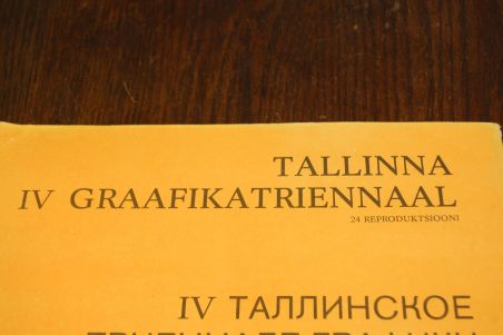 (L-777) Tallinna IV Graafikatriennaal, mapp reprodega