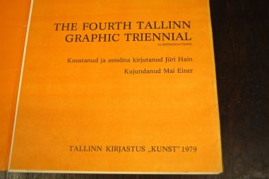 (L-777) Tallinna IV Graafikatriennaal, mapp reprodega