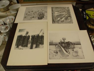 (L-777) Tallinna IV Graafikatriennaal, mapp reprodega