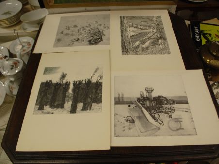 (L-777) Tallinna IV Graafikatriennaal, mapp reprodega