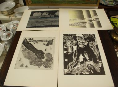 (L-777) Tallinna IV Graafikatriennaal, mapp reprodega