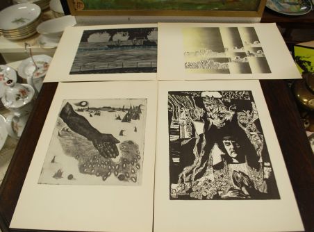 (L-777) Tallinna IV Graafikatriennaal, mapp reprodega