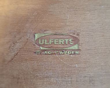 (L-783) Roosipuu spooniga diivanilaud, Ulferts HJO, Sweden