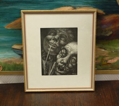 (P-1132) Viiralt, trükirepro Absindijoojad