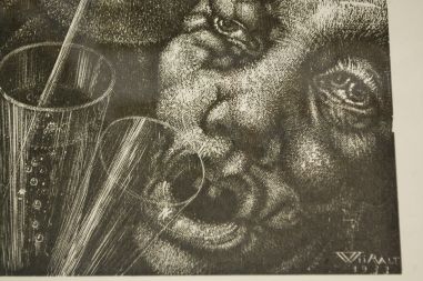 (P-1132) Viiralt, trükirepro Absindijoojad