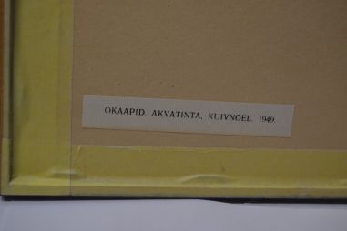 (P-1137) Viiralt, trükirepro Okaapid