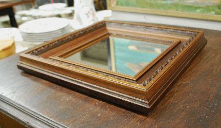 (L-788) Haninge Glas & Ram, raamitud peegel