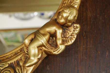 (L-789) Raske inglitega seinapeegel