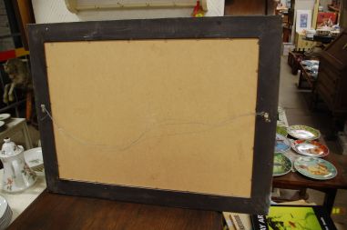 (L-790) Suurem raamitud seinapeegel