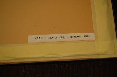 (P-1138) Viiralt, trükirepro Okaapid