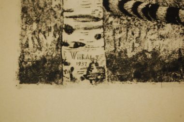 (P-1143) Viiralt, trükirepro Lamav tiiger