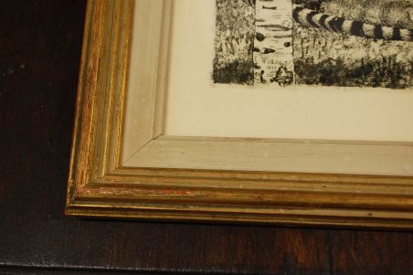 (P-1143) Viiralt, trükirepro Lamav tiiger