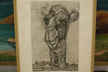 (P-1144) Viiralt, trükirepro Kaameli pea