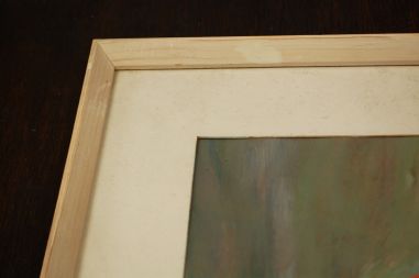 (L-797) Rääts, raamitud maal "Moonid"