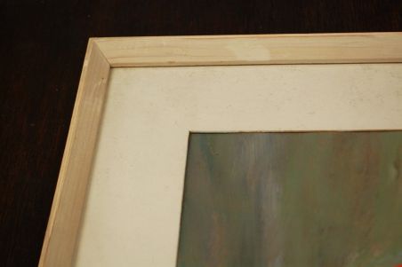 (L-797) Rääts, raamitud maal "Moonid"