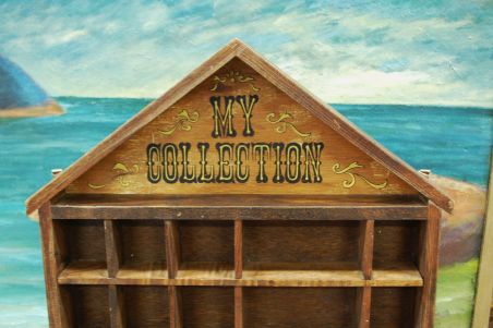 (L-798) Kollektsionääri riiul