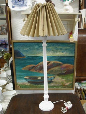 (V-29A) Kõrgel jalal laualamp 2