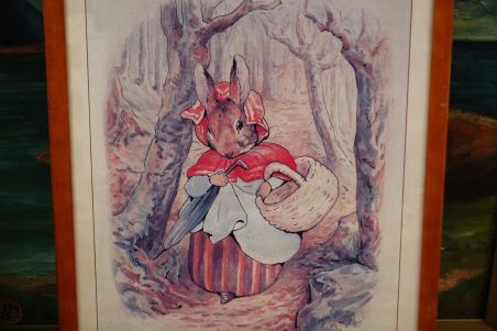 (P-1147/2) Beatrix Potter, raamitud trükk "The Tale of Peter Rabbit"