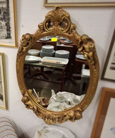 (L-789) Raske inglitega seinapeegel