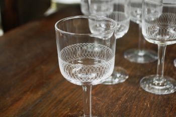 (L-806/1) Lõigatud mustriga pokaalid/pitsid jalal, 11tk 2