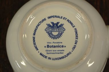 (n-7701/3) Villeroy & Boch Botanica, sangaga väiksem kauss, 1tk