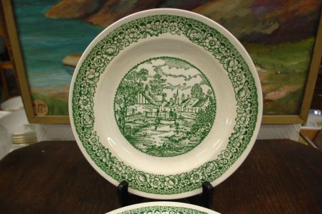 (n-7705) Rohelised praetaldrikud, 4tk