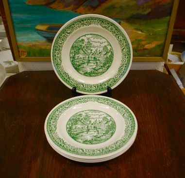 (n-7705) Rohelised praetaldrikud, 4tk