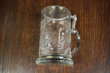 (n-7706) Rastal,  metallkaanega õllekann Bitburger Pils