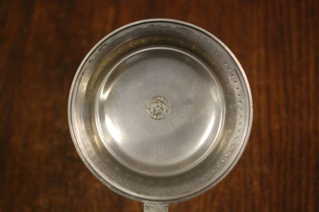 (n-7707) Rastal, metallkaanega õllekann Bitburger Pils