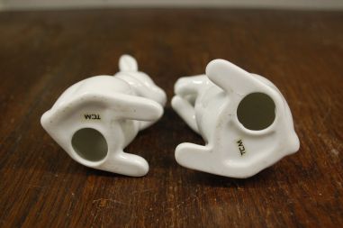 (n-7708) TCM, portselanist jänesed, 2tk