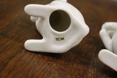 (n-7708) TCM, portselanist jänesed, 2tk